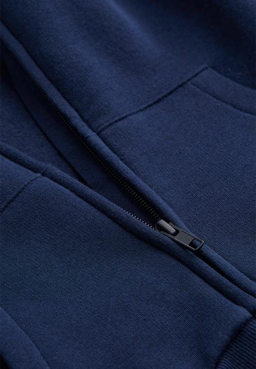 H&M - Zip-through hoodie - navy