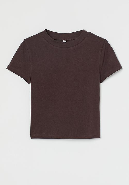 H&M - Cropped top - brown