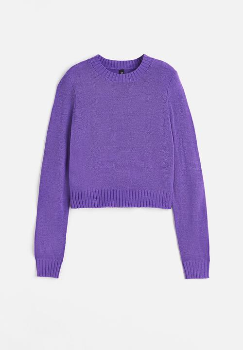 H&M - Fine-knit jumper - purple