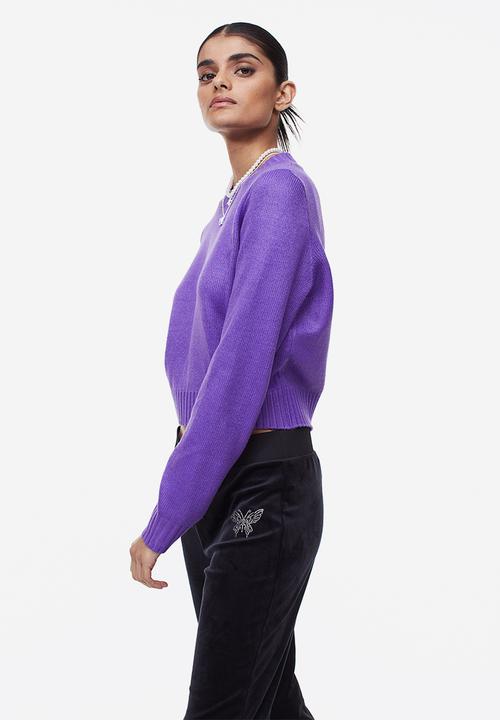 H&M - Fine-knit jumper - purple