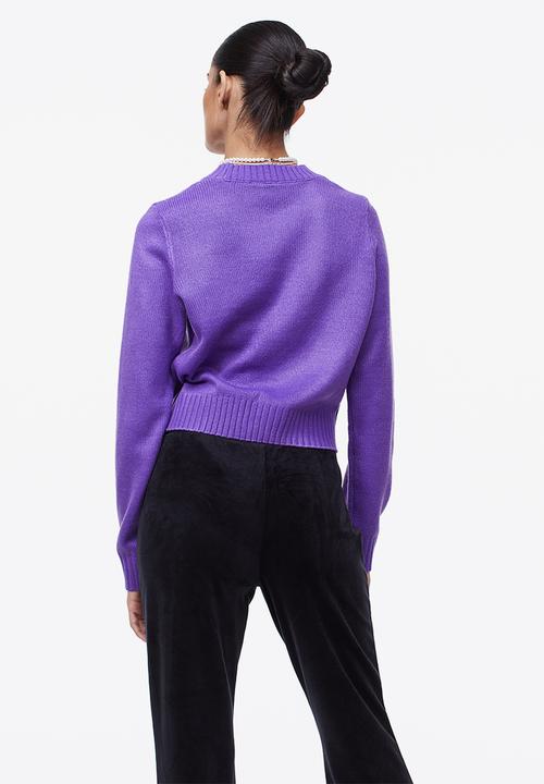H&M - Fine-knit jumper - purple