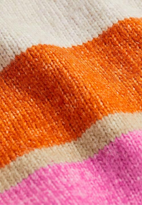 H&M - Jumper - pink/striped