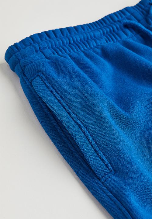 H&M - High-waisted joggers - bright blue