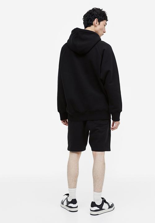 H&M - Oversized fit hoodie - black