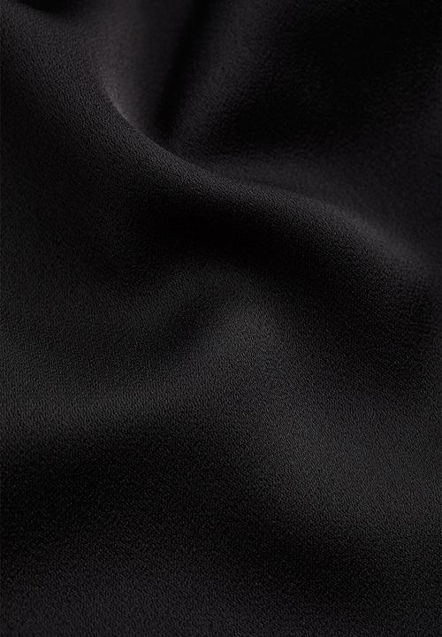 H&M - Draped blouse - black