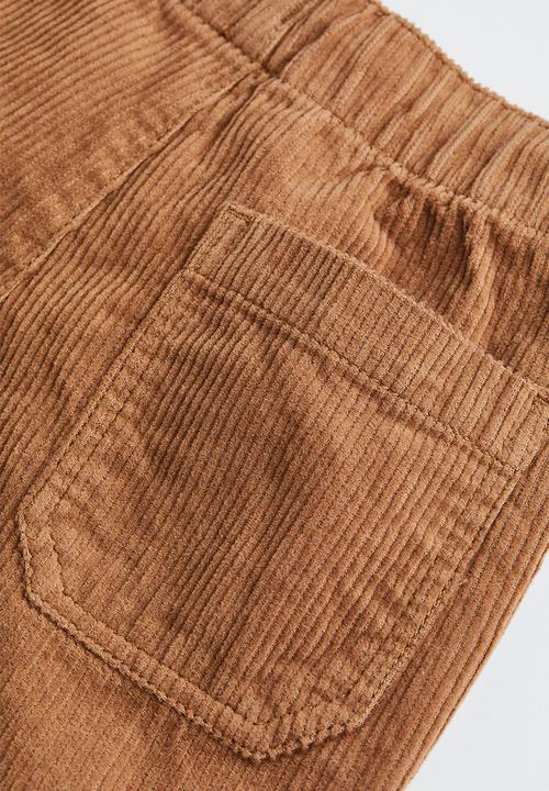 H&M - Relaxed fit pull-on trousers - beige