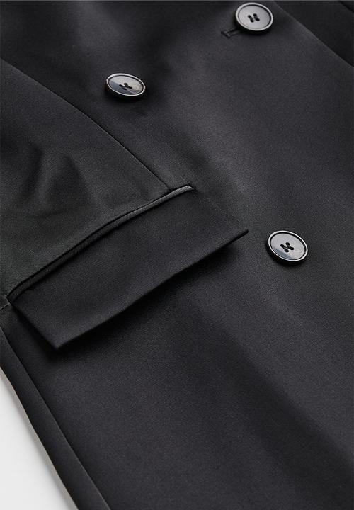 H&M - Double-breasted blazer dress - black