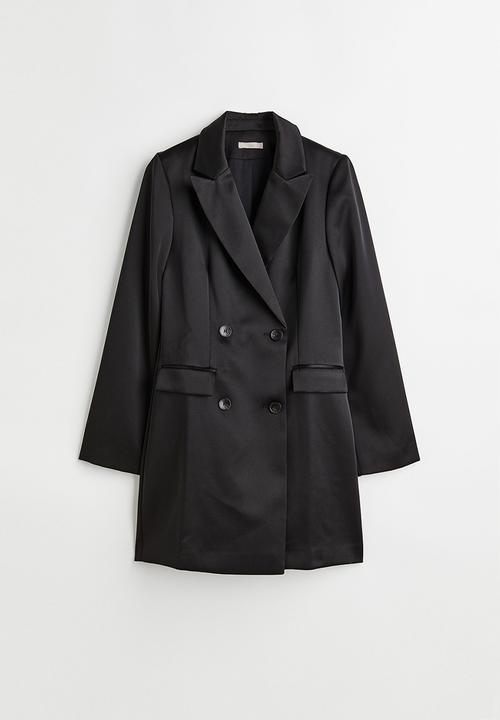 H&M - Double-breasted blazer dress - black