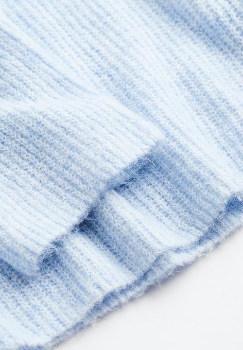 H&M - Polo-neck jumper - light blue