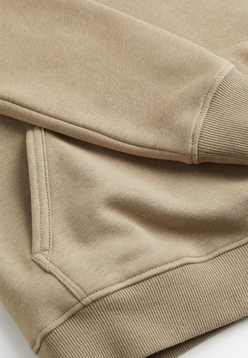 H&M - Hoodie - beige/block-coloured