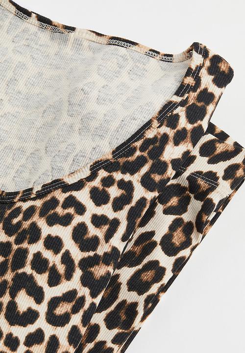 H&M - Pyjamas - beige/leopard print