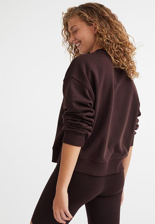 H&M - Sweatshirt - dark brown