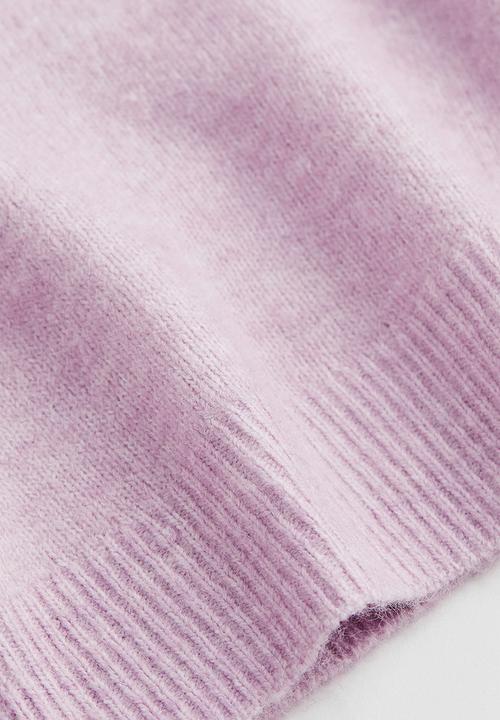 H&M - Knitted jumper - light purple