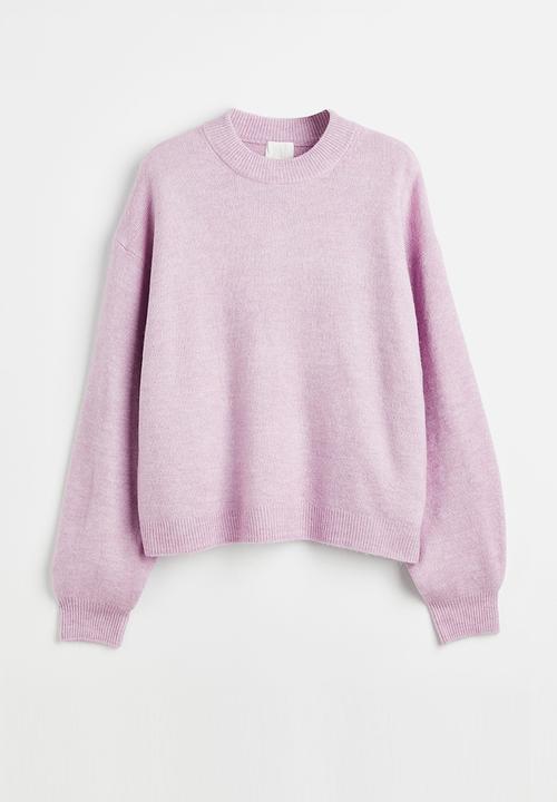 H&M - Knitted jumper - light purple