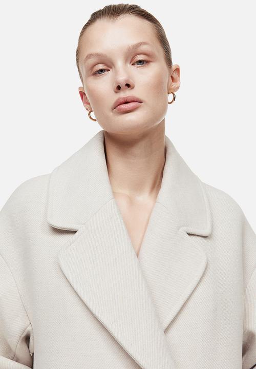 H&M - Coat - light beige