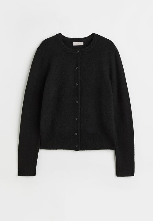 H&M - Knitted cardigan - black
