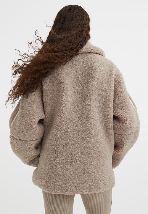 H&M - Teddy jacket - beige I