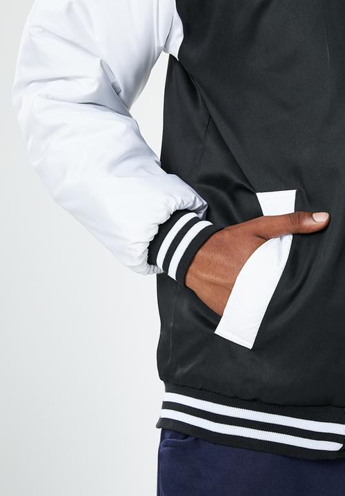 MLB - LA Dodgers Men's Pitcher Baseball Jacket - Black 