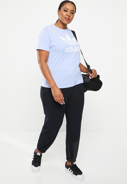 adidas Originals - Plus trefoil tee - blue dawn