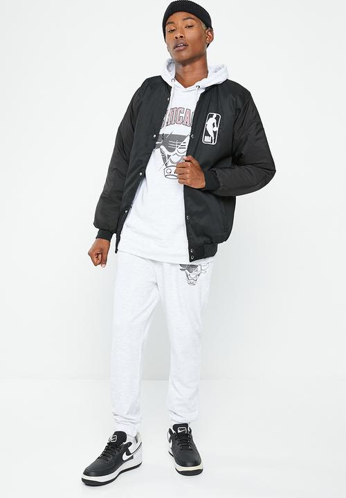 NBA - Chicago Bulls transition hoodie - ice melange