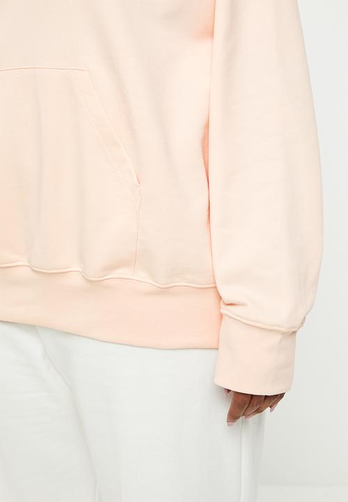 adidas Performance - Plus w bl ov hoodie - wonder quartz/white