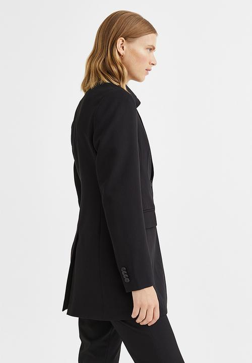 H&M - Single-breasted blazer - black