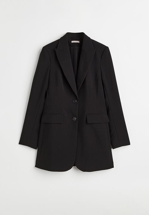 H&M - Single-breasted blazer - black