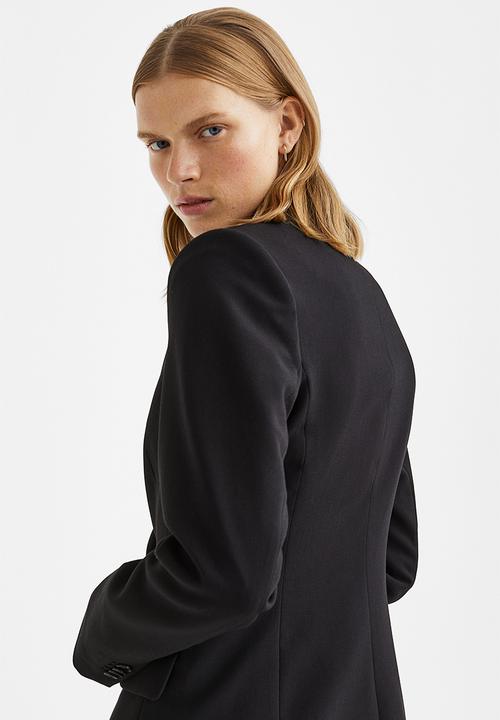 H&M - Single-breasted blazer - black