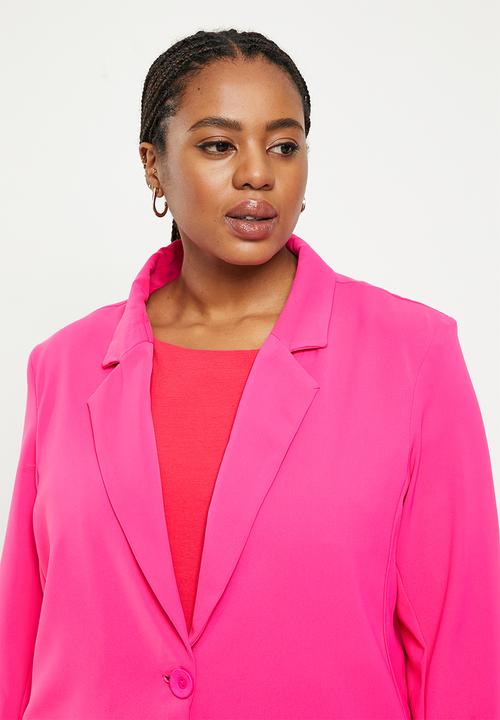Me&B - Plus tailored blazer - pink