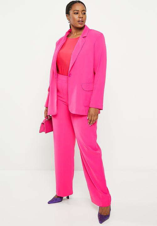 Me&B - Plus tailored blazer - pink