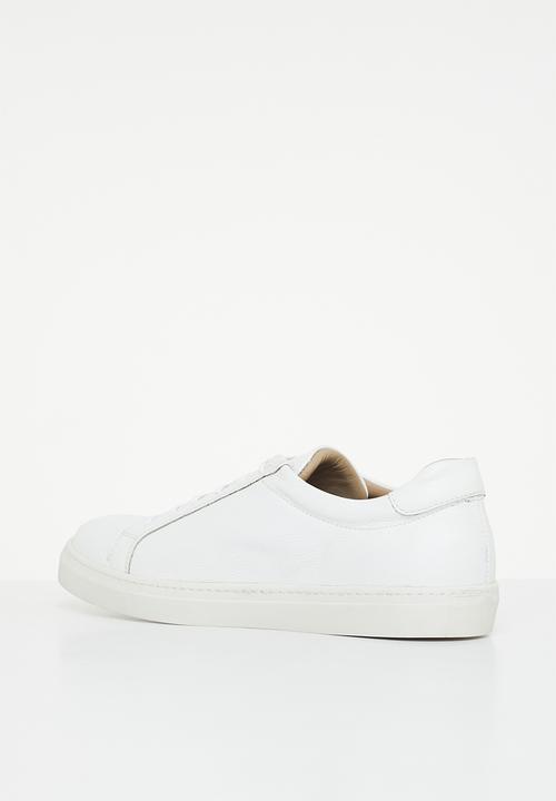 POLO - Classic polo leather sneaker - white