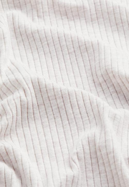 H&M - Ribbed jumper - light beige