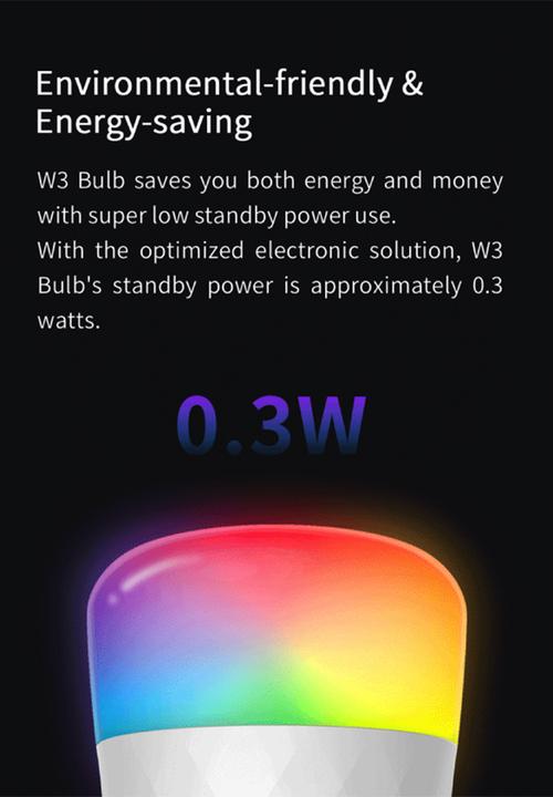 Yeelight - Smart LED Bulb W3 - Multi