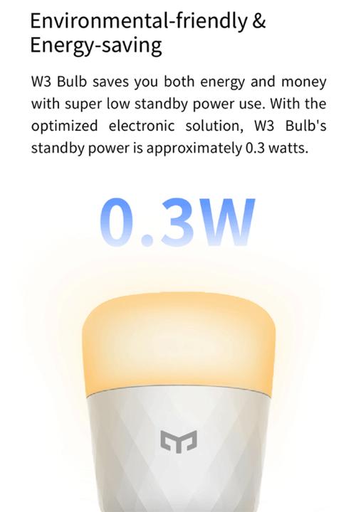 Yeelight - Smart LED Bulb W3 Dimmable