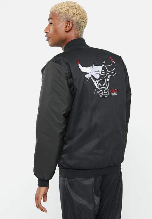 NBA - Chicago Bulls letterman jacket - black