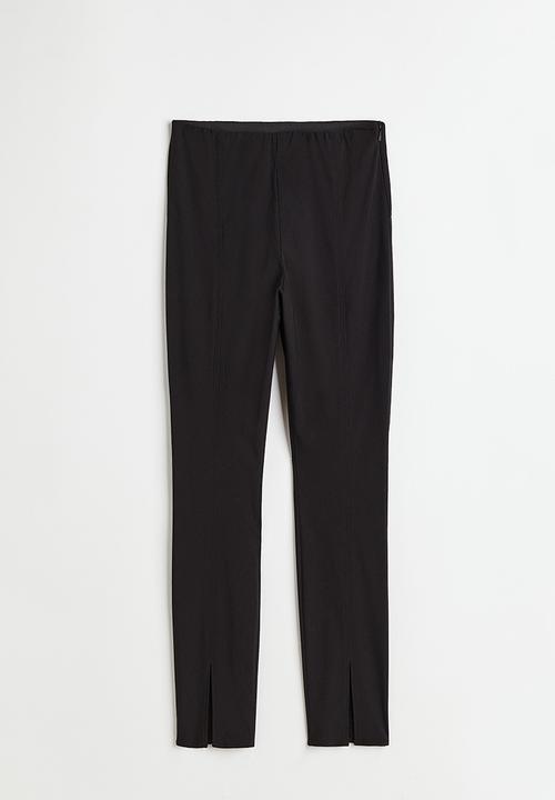 H&M - Slim trousers - black