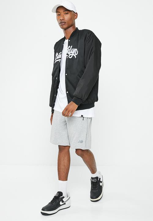 NBA - Brooklyn Nets courtside track top - black