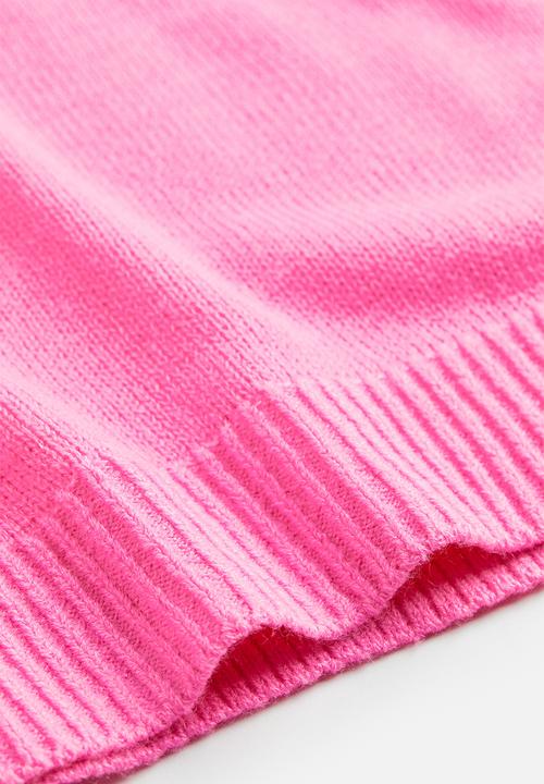 H&M - Jacquard knit jumper - pink/mickey mouse