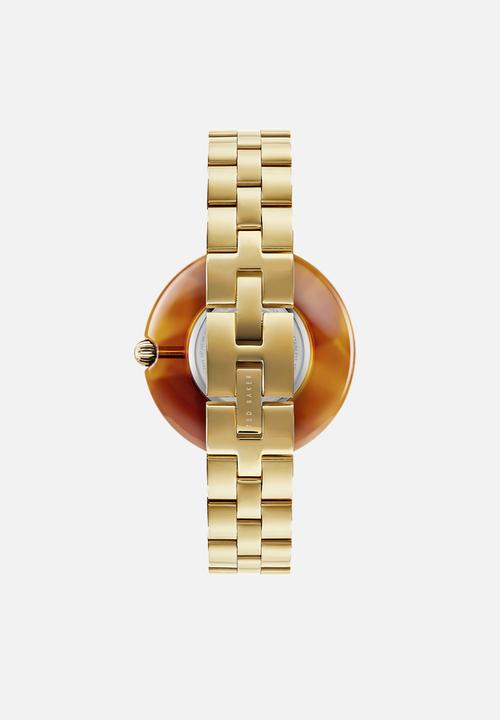 Ted Baker - Acetate case gold dial sst - yellow gold bracelet