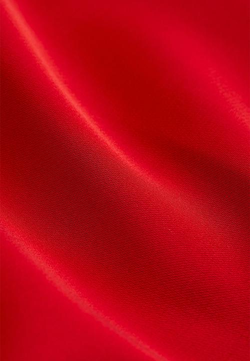 H&M - Long-sleeved dress - red