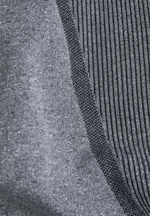 H&M - Drymove™ seamless sports tights - grey marl 