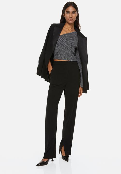 H&M - Tailored trousers - black