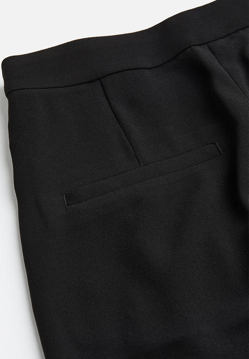 H&M - Tailored trousers - black