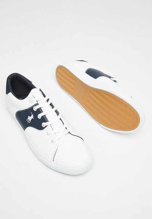 POLO - Side flash pu sneaker - navy