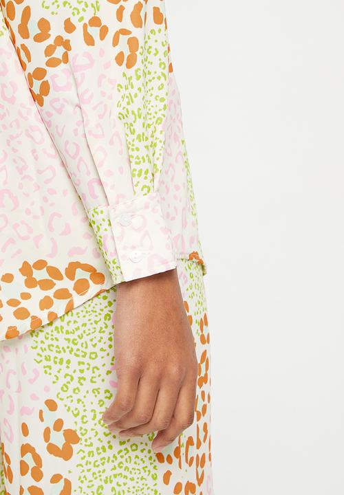 Glamorous - Oversized shirt - leopard multi