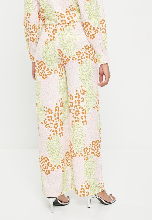 Glamorous - Wide leg pants - leopard multi