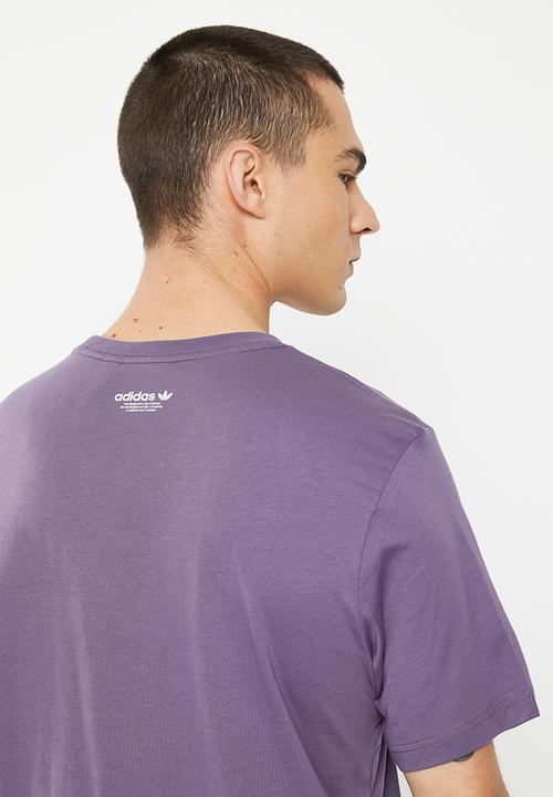 adidas Originals - New age tee m - tech purple