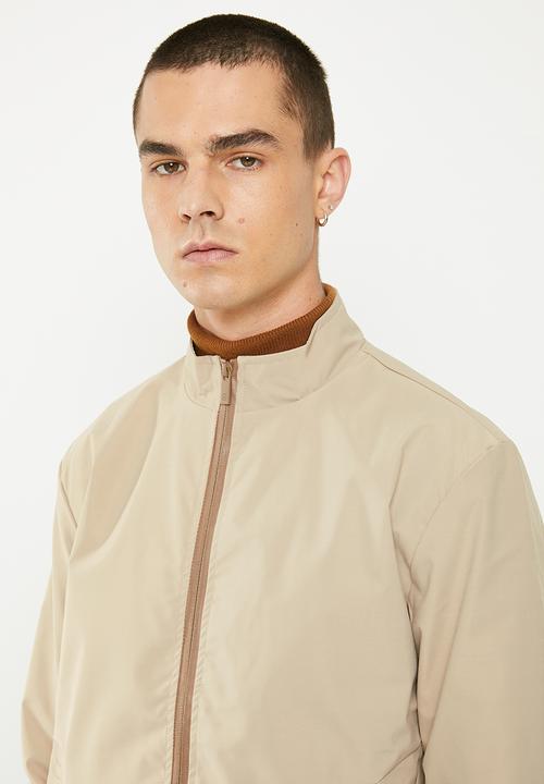 Jonathan D - Bruce zip through jacket - cement