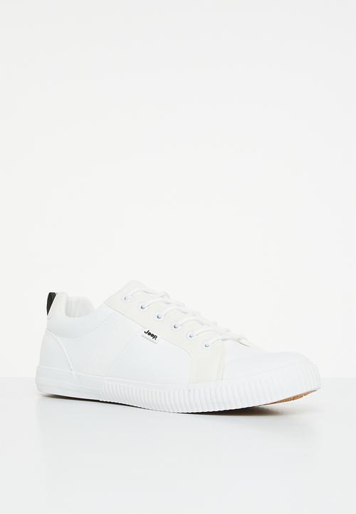 JEEP - Peg fashion sneaker - white