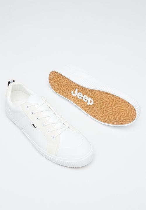 JEEP - Peg fashion sneaker - white
